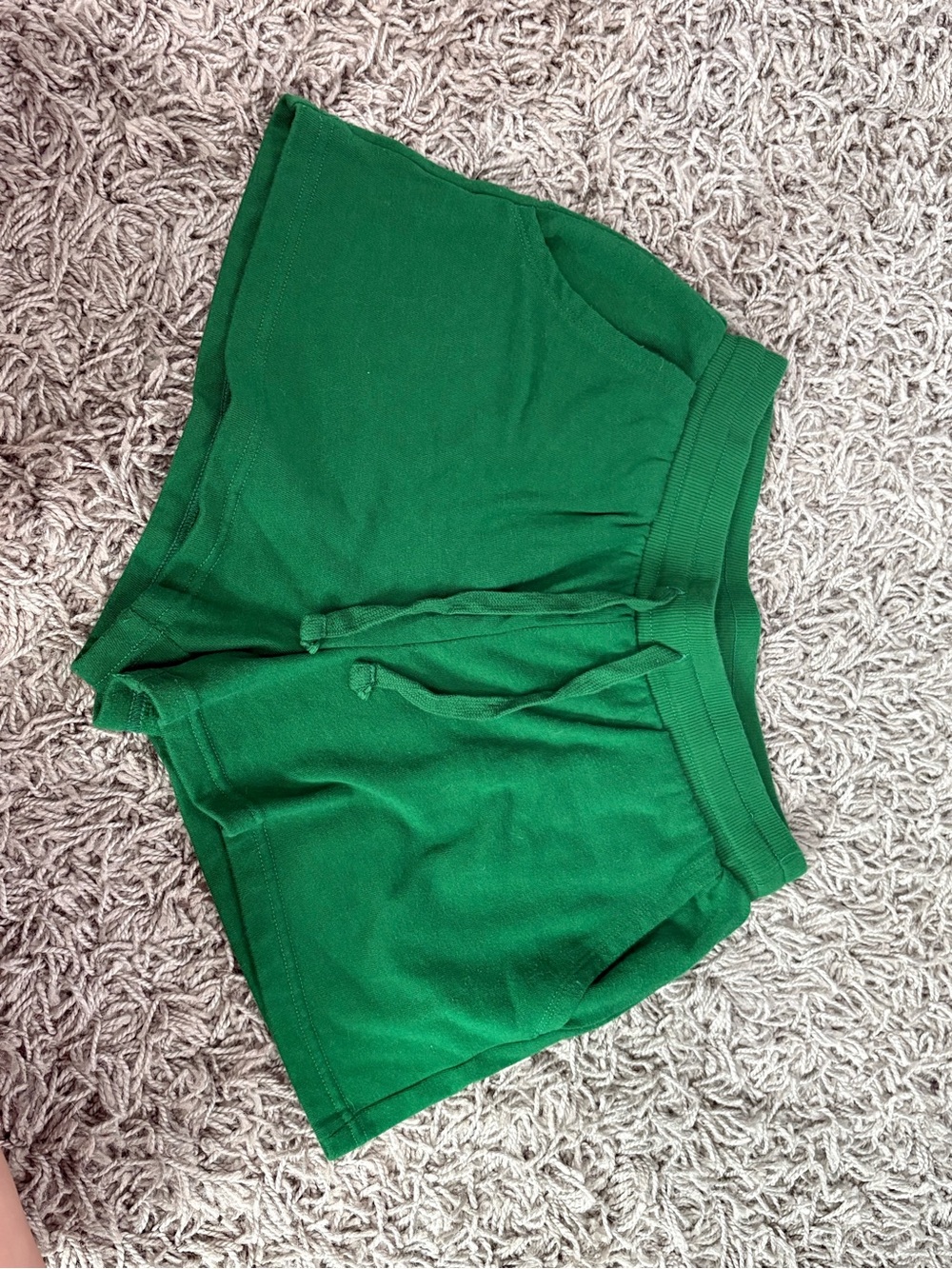 Colsie Bright Green Athletic Drawstring Shorts